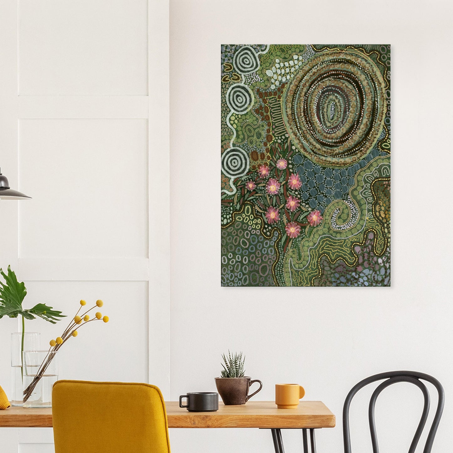 Aboriginal Art | Gumtrees | Print to Canvas