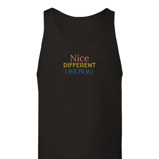 Pop Culture | Nice Different Unusual | Premium Unisex Tank Top