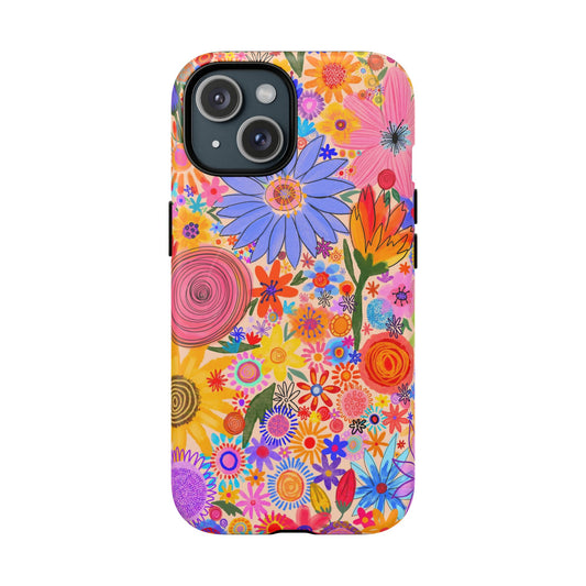 Expressionism Art | Friends in Bloom | Tough Mag Safe Case