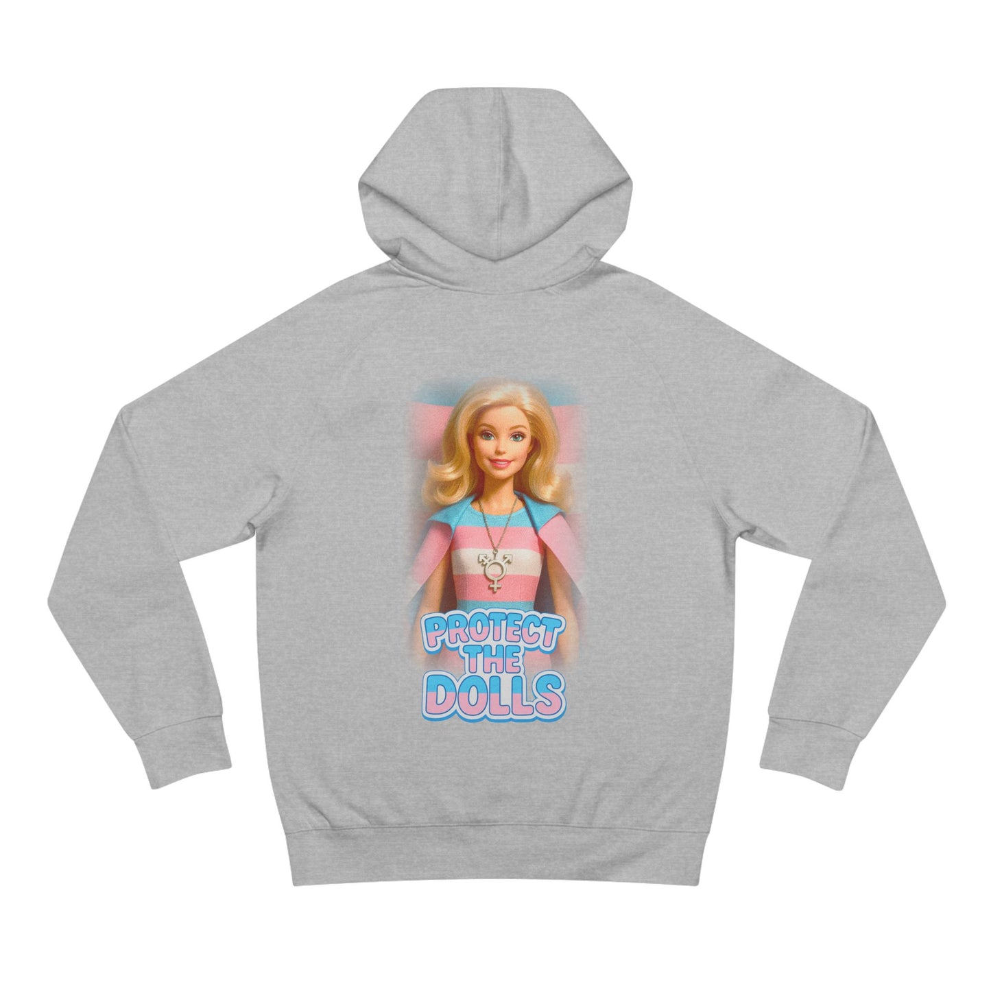 Ally Friendly | Protect the Dolls | Trans friendly Casual Streetwear Hoodie