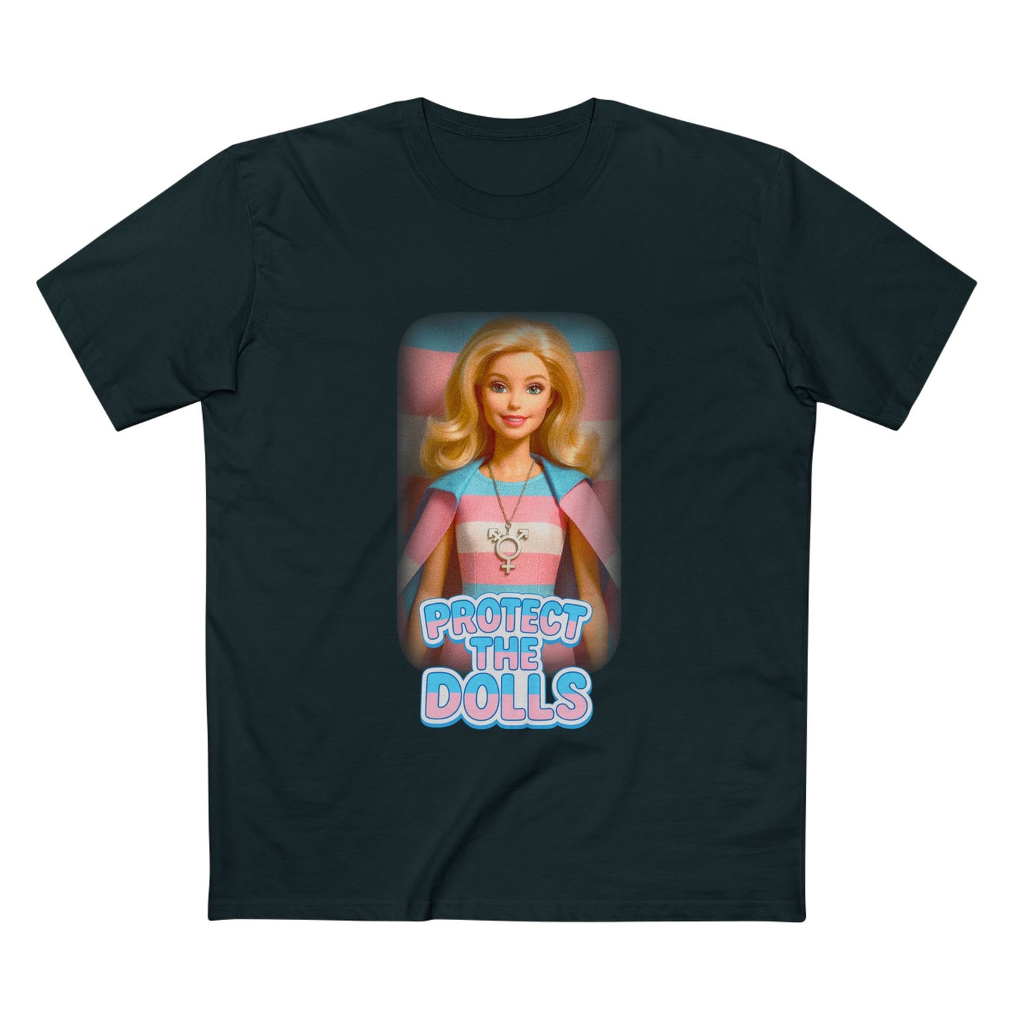 Protect the Dolls Tee | Ally Friendly | Trans Streetwear Cotton Graphic Tee