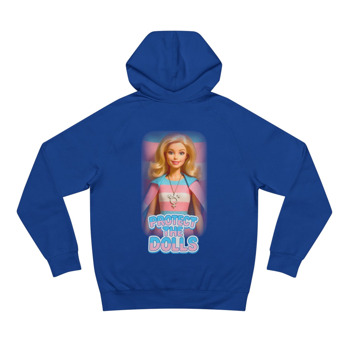 Ally Friendly | Protect the Dolls | Trans friendly Casual Streetwear Hoodie