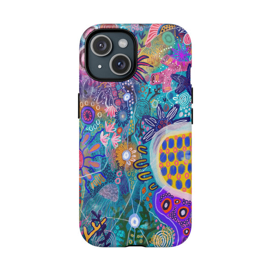 Aboriginal art - Bocar Bindy - Tough Mag Safe Case