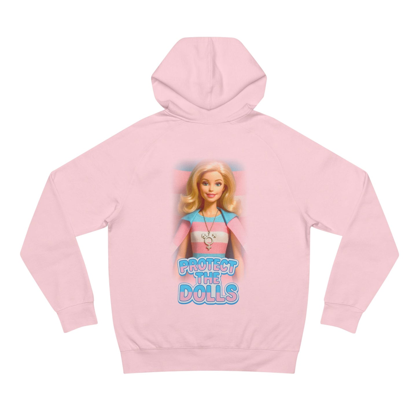 Ally Friendly | Protect the Dolls | Trans friendly Casual Streetwear Hoodie