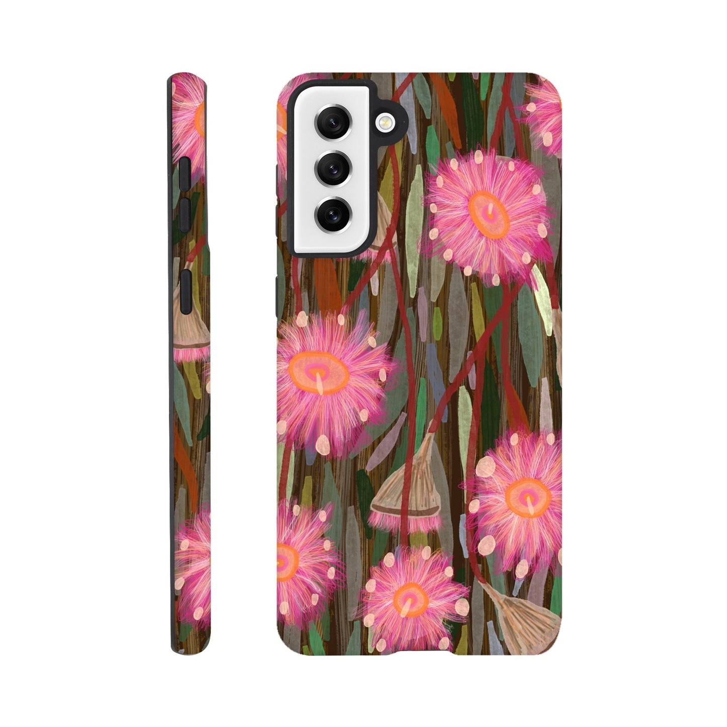 Aboriginal Art | Blossoming Gumnuts | Samsung & iPhone Tough case
