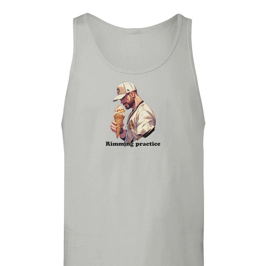 Pop Culture | Rimming Practice | Premium Unisex Tank Top