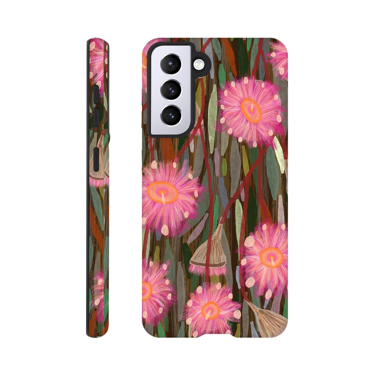 Aboriginal Art | Blossoming Gumnuts | Samsung & iPhone Tough case