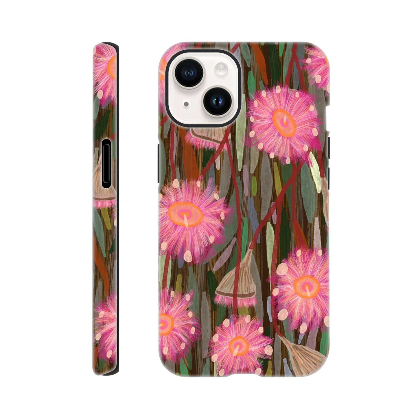 Aboriginal Art | Blossoming Gumnuts | Samsung & iPhone Tough case