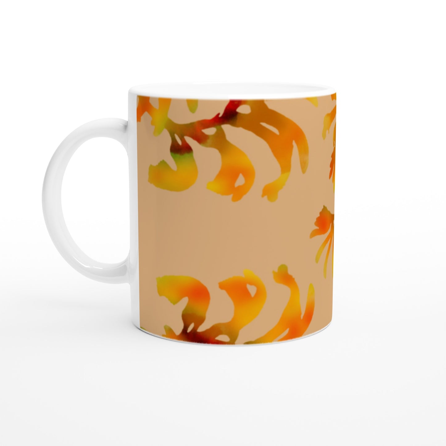 Aboriginal Art | Kangaroo Paw | 11oz Ceramic Mug