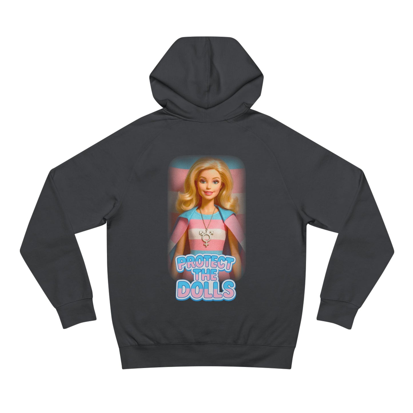 Ally Friendly | Protect the Dolls | Trans friendly Casual Streetwear Hoodie