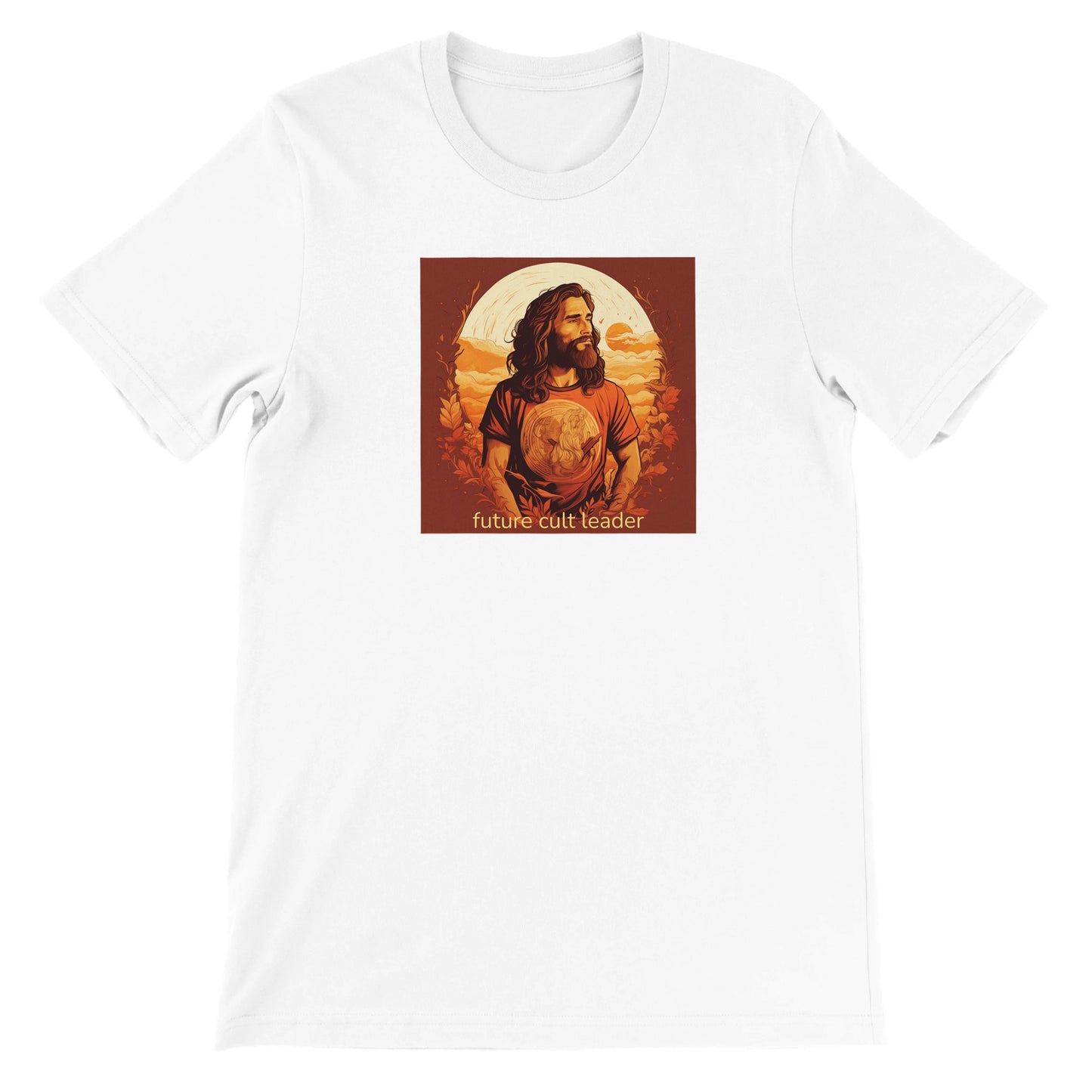 Pop Culture | Future Cult Leader | Premium Unisex Crewneck T-shirt