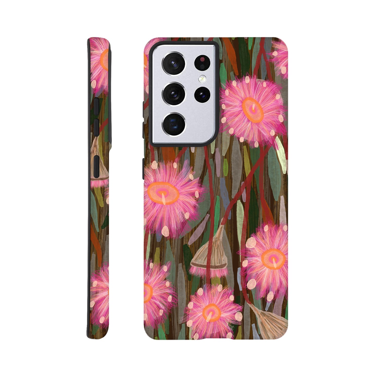 Aboriginal Art | Blossoming Gumnuts | Samsung & iPhone Tough case