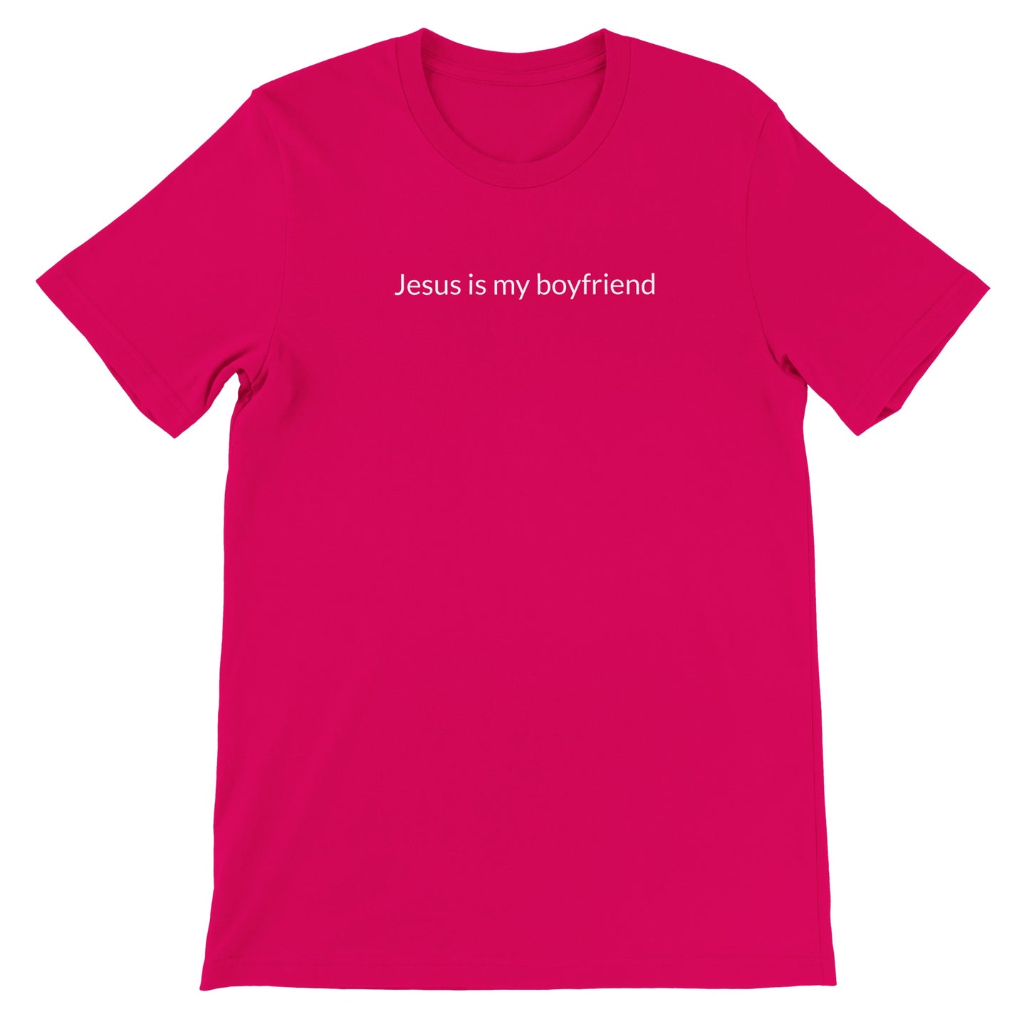 Pop Culture | Jesus is My Boyfriend | Premium Unisex Crewneck T-shirt
