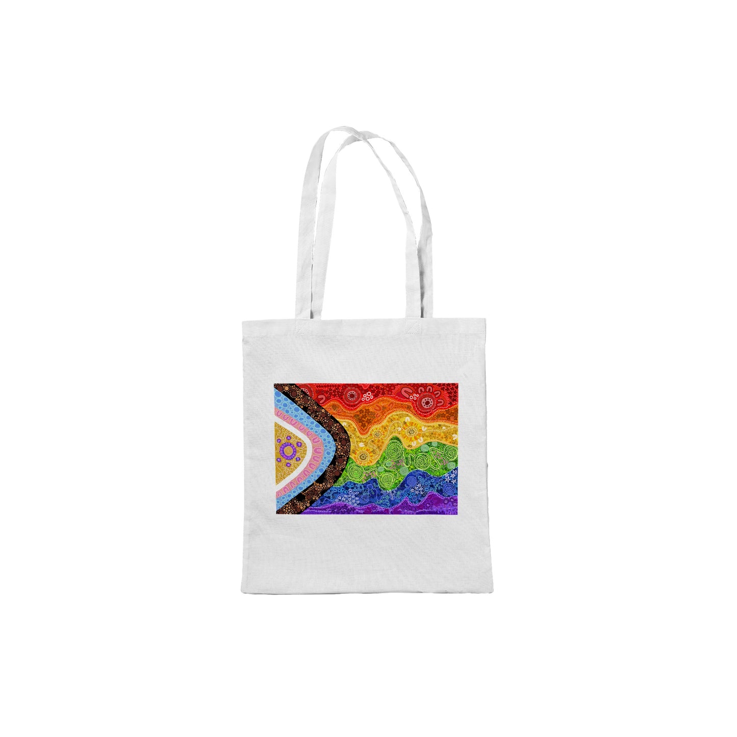 LGBTQIA+ | Equality LGBTQIA Inclusive Pride Flag | Classic Tote Bag