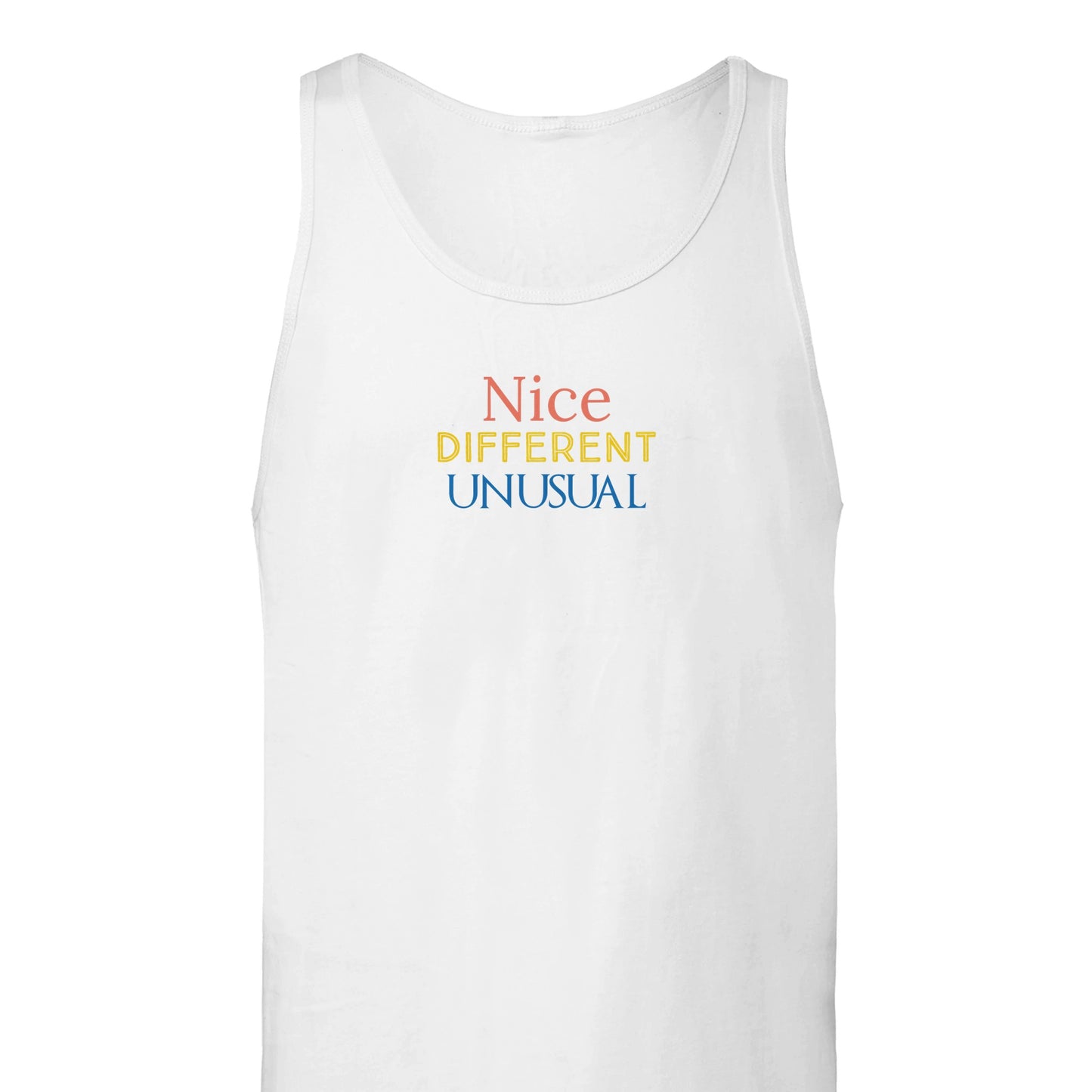 Pop Culture | Nice Different Unusual | Premium Unisex Tank Top