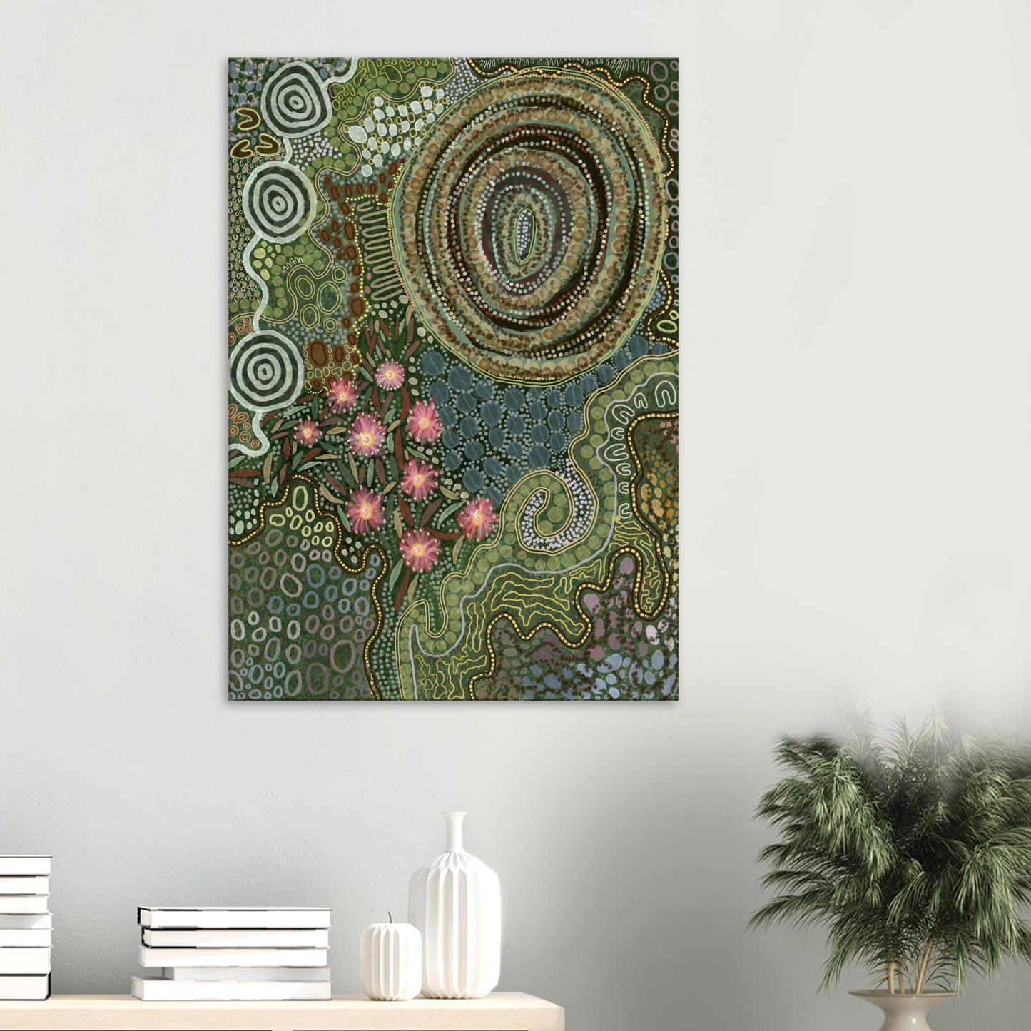 Aboriginal Art | Gumtrees | Print to Canvas