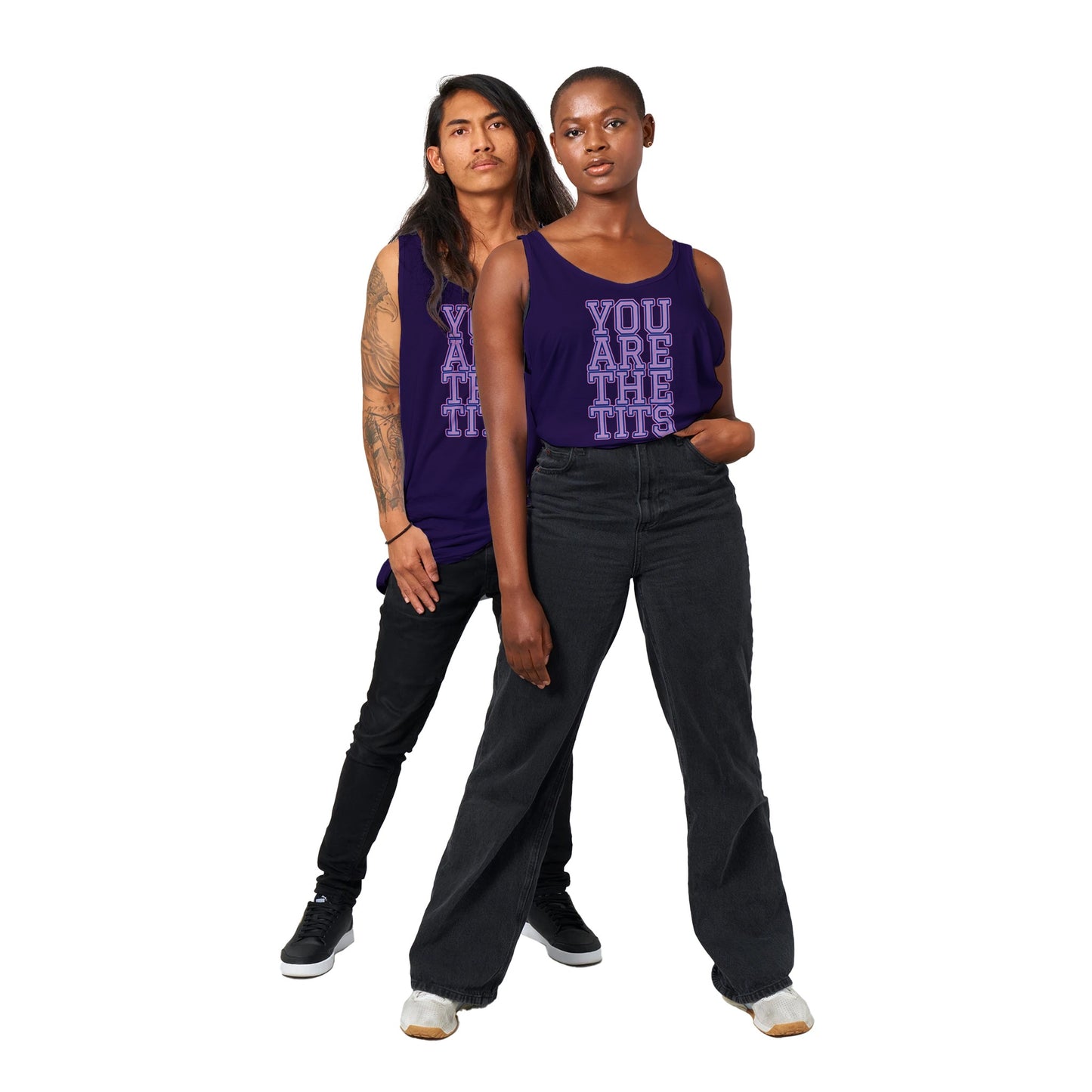 Pop Culture | You Are The Tits | Premium Unisex Tank Top