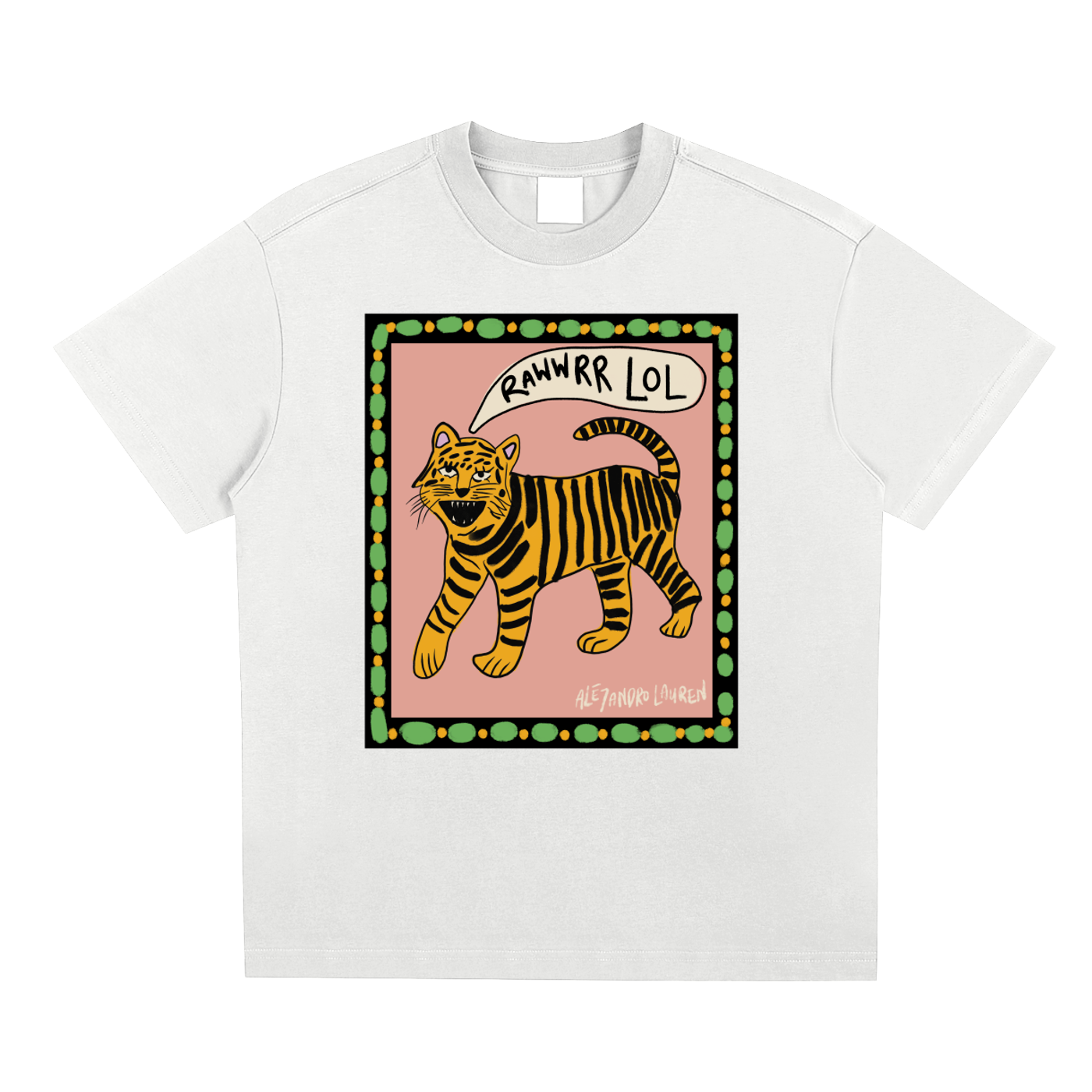 Lilly RAWRs | Wild & Whimsical Collection | Sorona Quick-Dry Cooling Graphic Tee