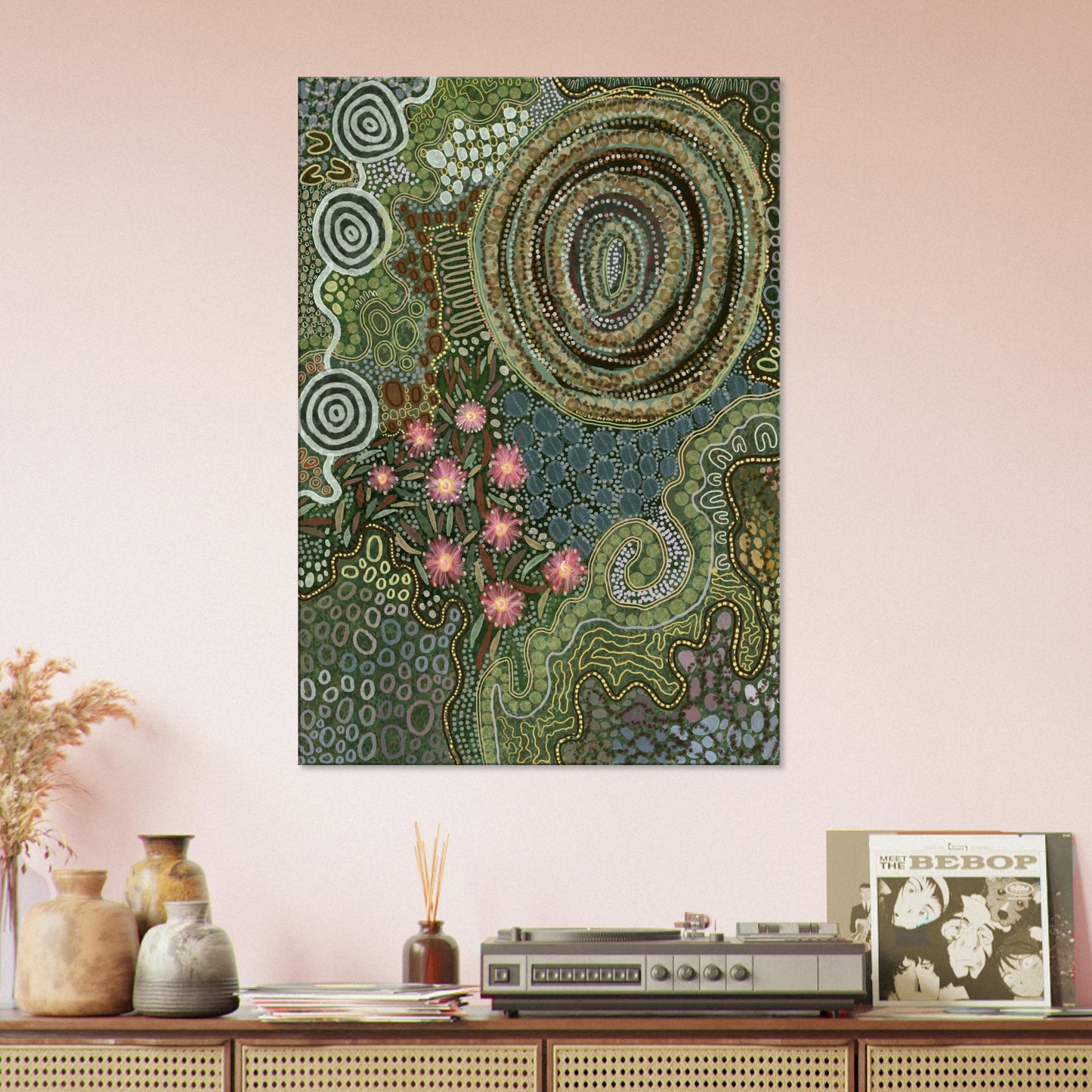 Aboriginal Art | Gumtrees | Print to Canvas