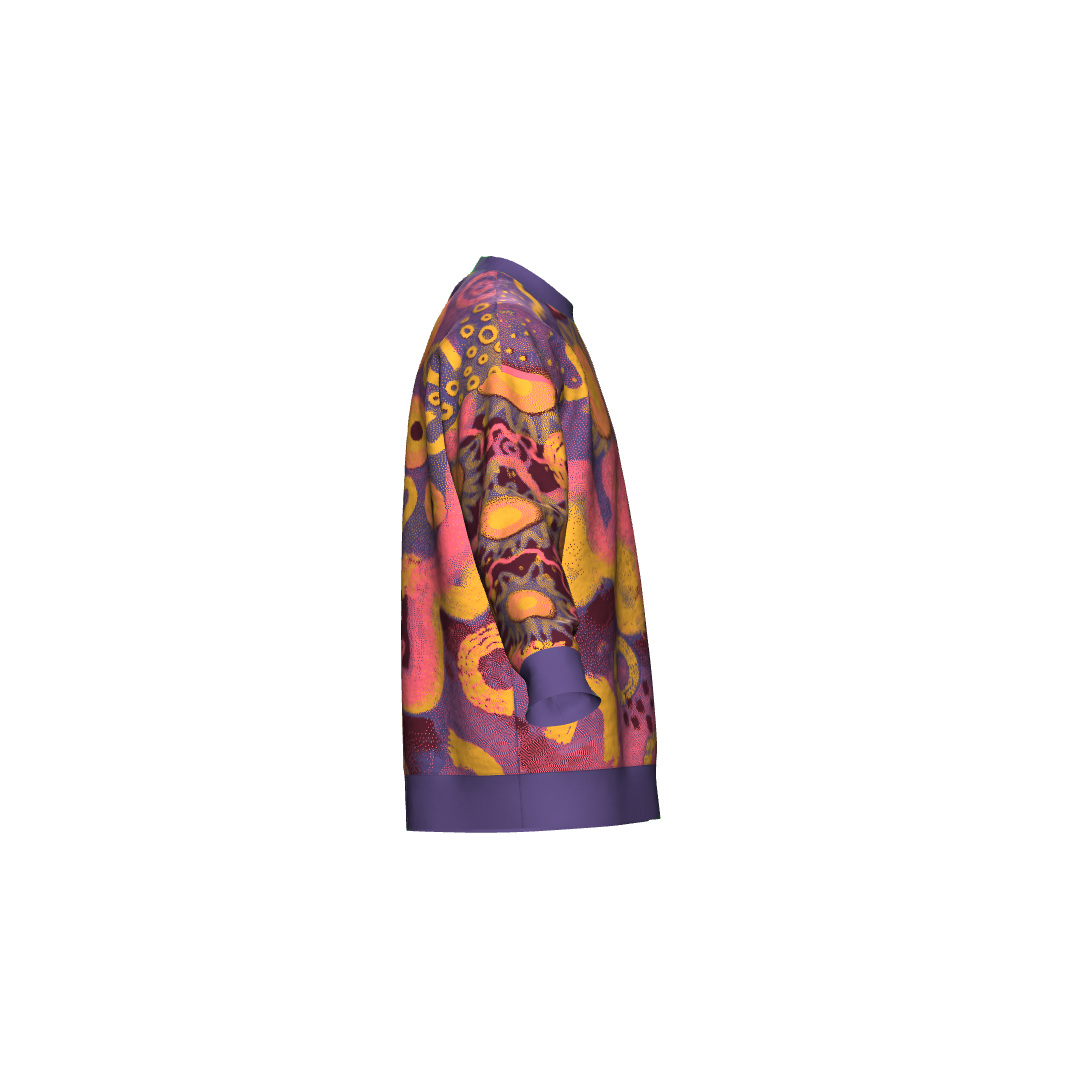 Aboriginal Art | Evoking Emotion | Unisex Knit Sweater "Pullover"
