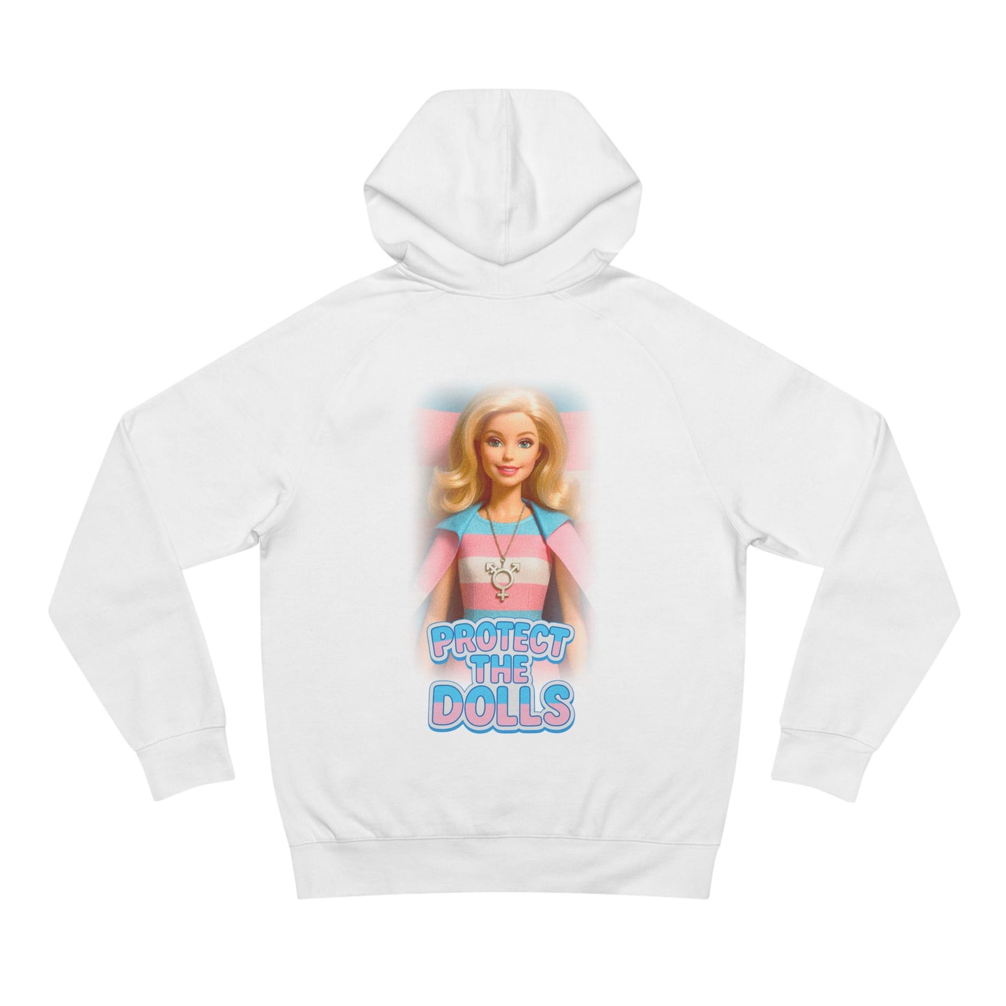 Ally Friendly | Protect the Dolls | Trans friendly Casual Streetwear Hoodie