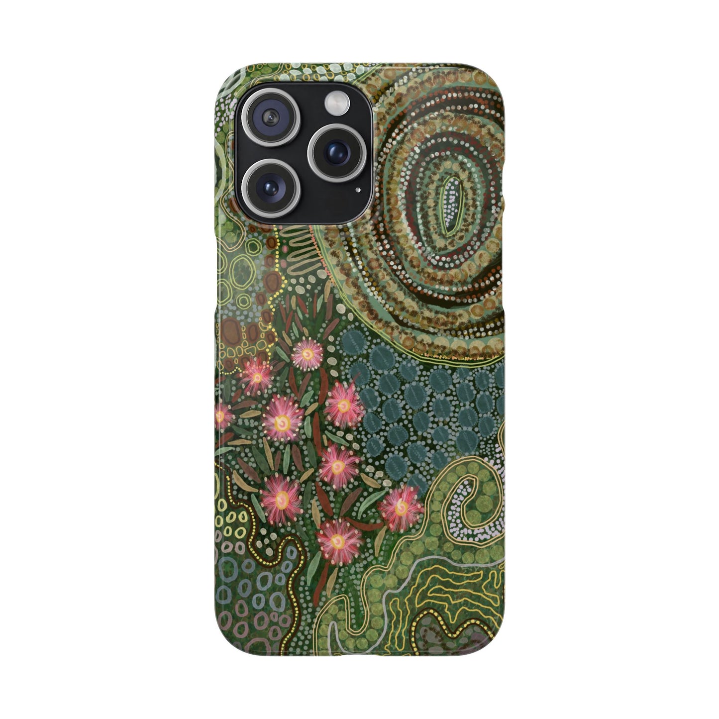 Aboriginal Art - Gumtrees - Snap case
