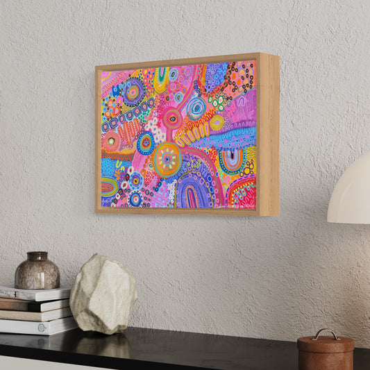 Aboriginal Artwork | Happy With Me |  | Original Painting 40 x 30 cm