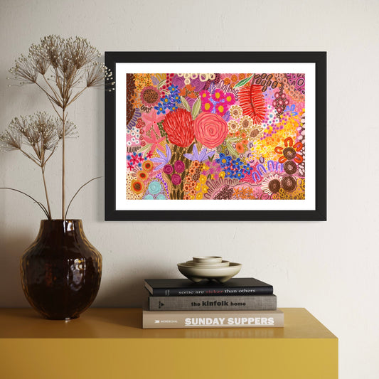 Flower Art | Beautiful Flowers Forever | Art Print