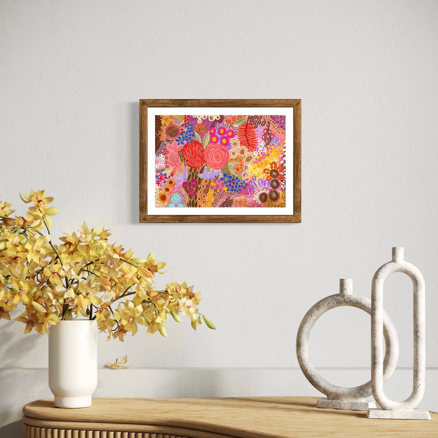 Flower Art | Beautiful Flowers Forever | Art Print