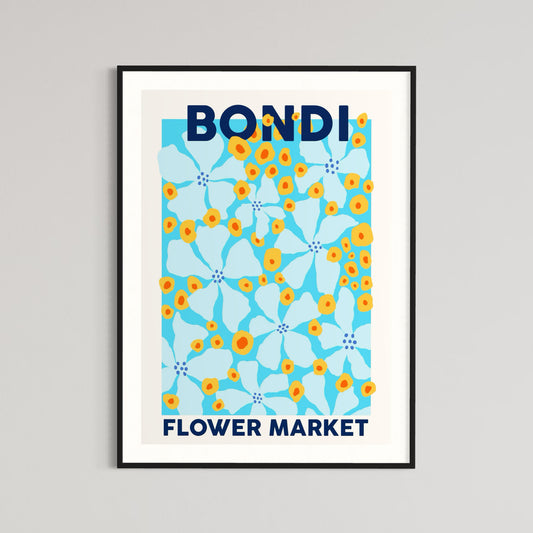 Floral Art | Flower Market | Art Print
