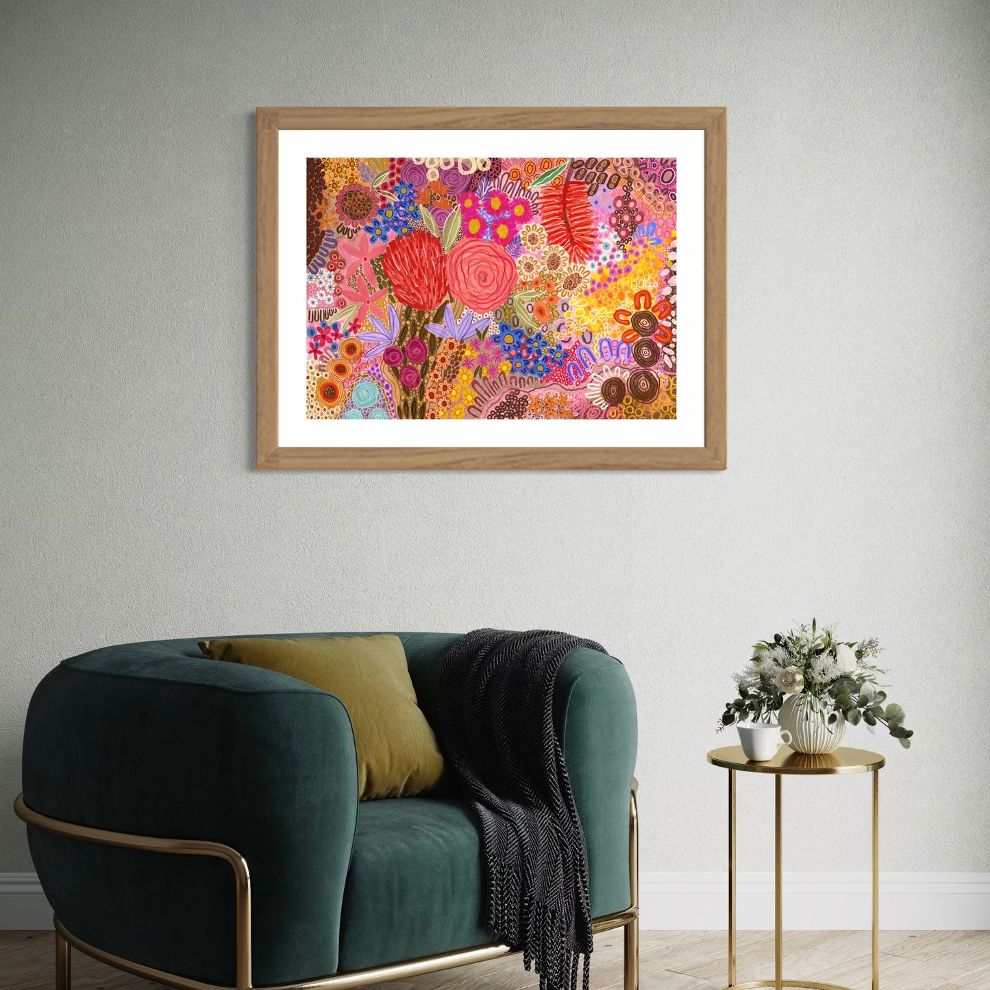 Flower Art | Beautiful Flowers Forever | Art Print