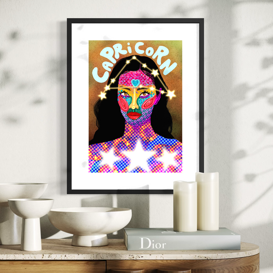 Capricorn | Astrology | Art Print