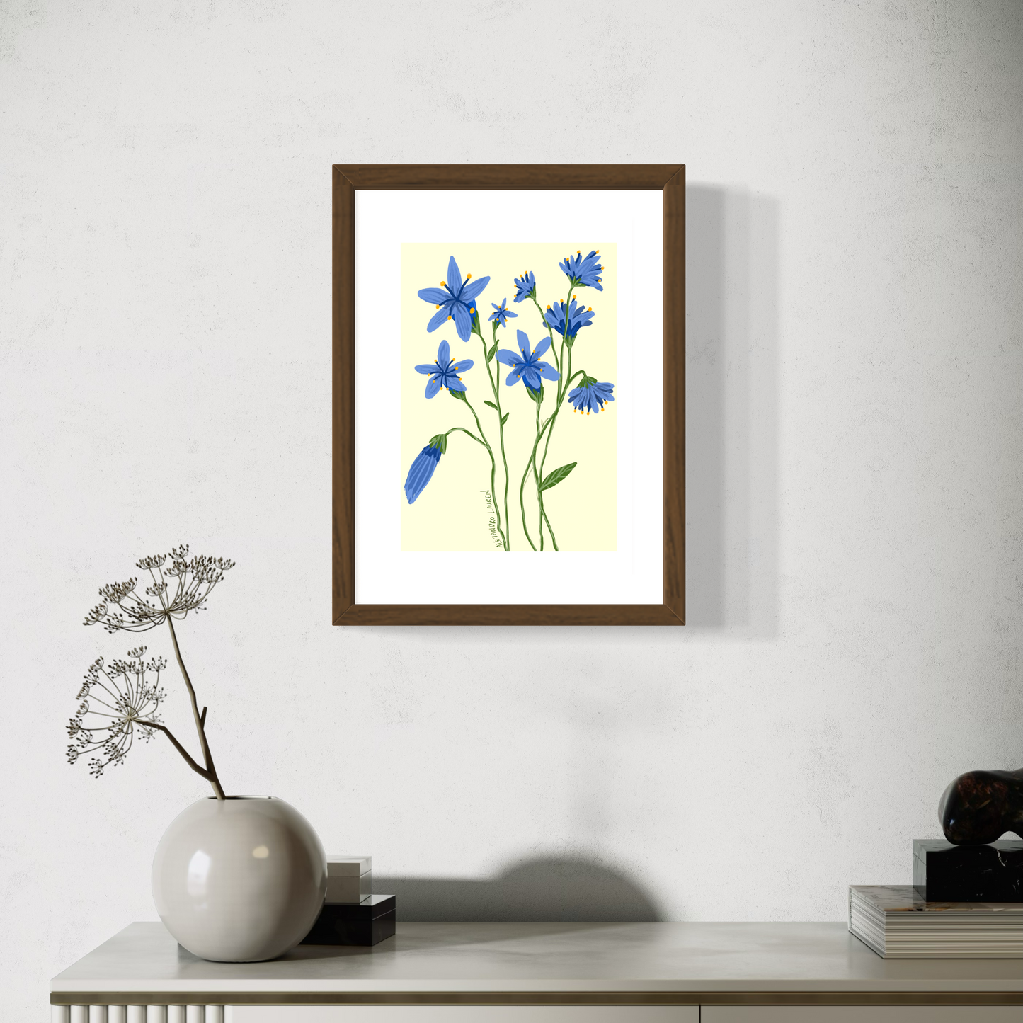 Flower Art | Rising and Blossoming | Art Print