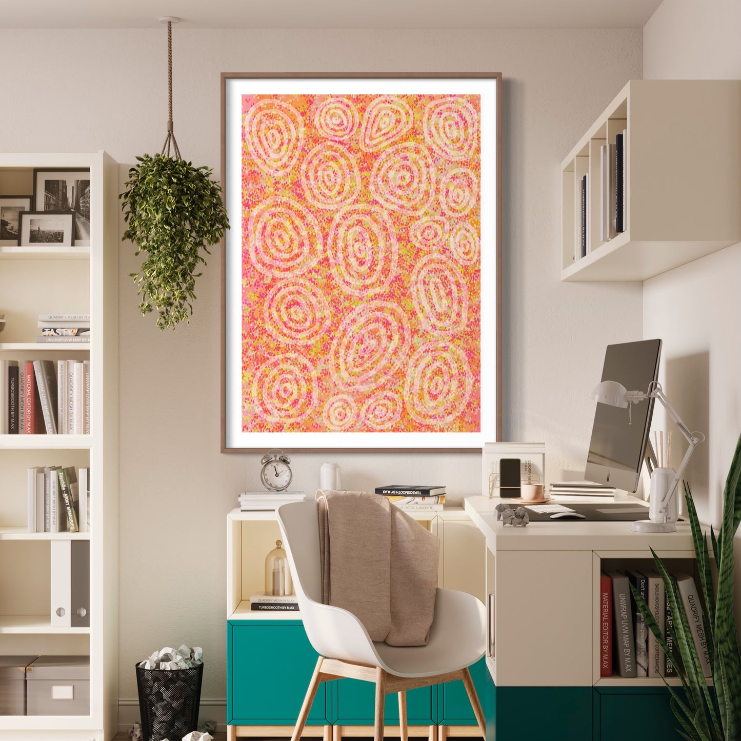 Aboriginal Art | Etching in the Sand | Art Print