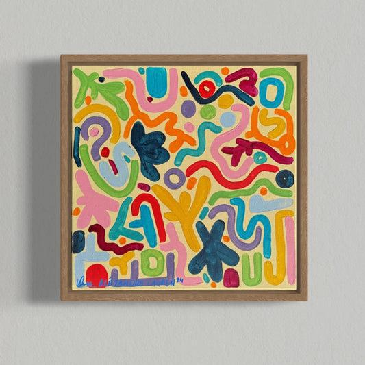 Abstract Expressionism Art | Euphoria | Original Painting