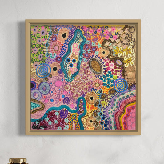 Aboriginal Art | Harmony’s Embrace | Original Painting