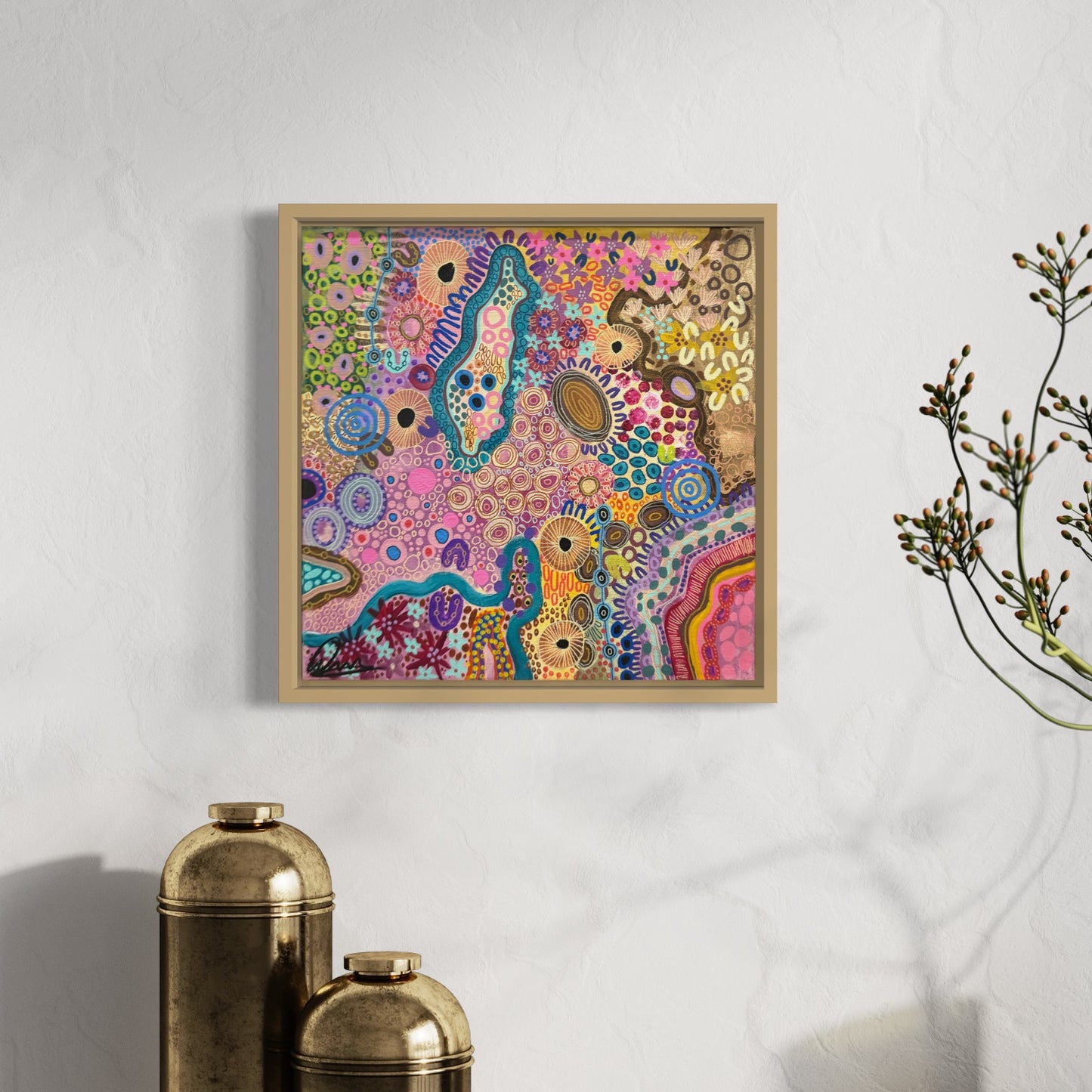 Aboriginal Art | Harmony’s Embrace | Original Painting