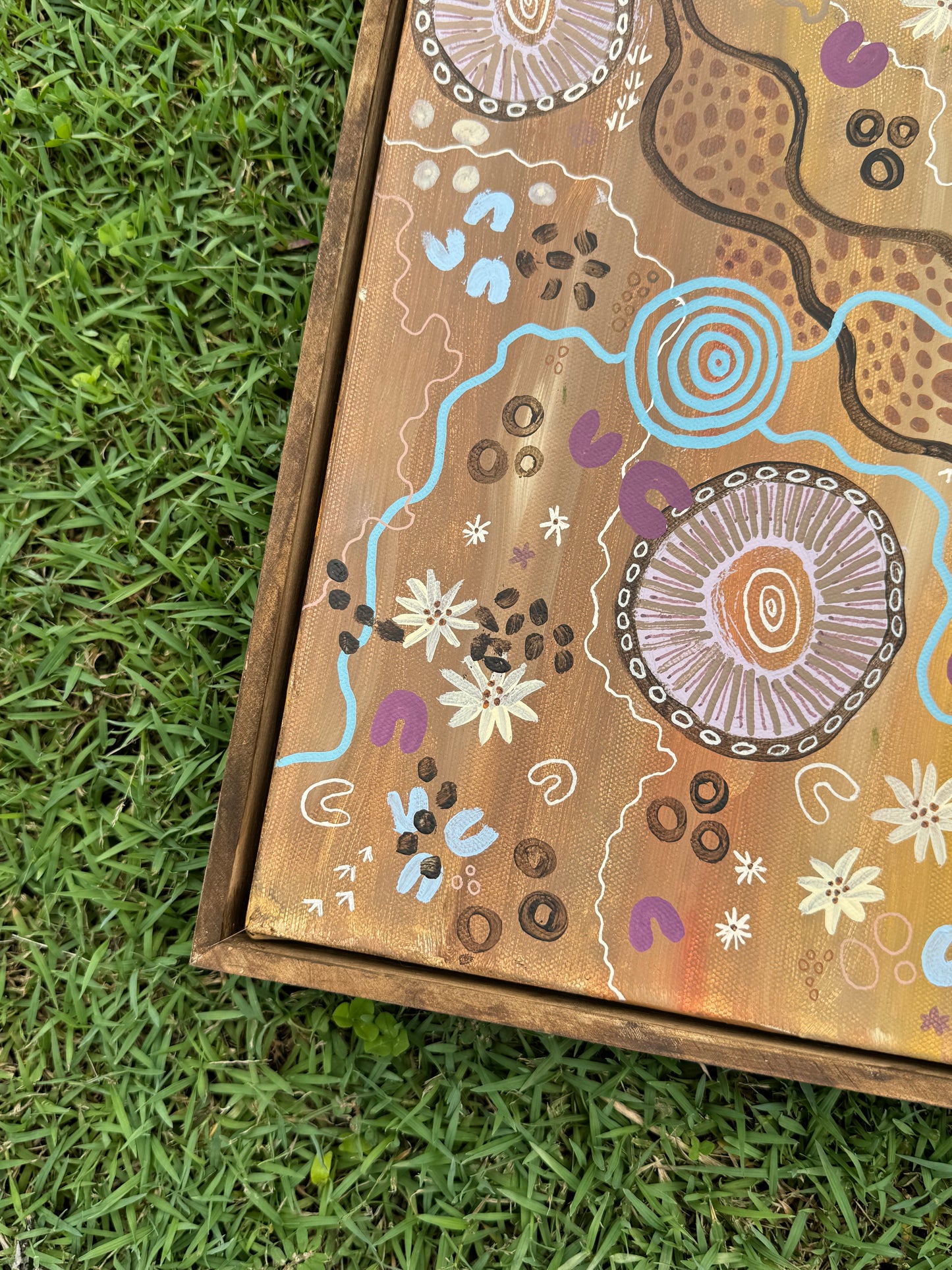 Aboriginal Art | By The River | Original Painting