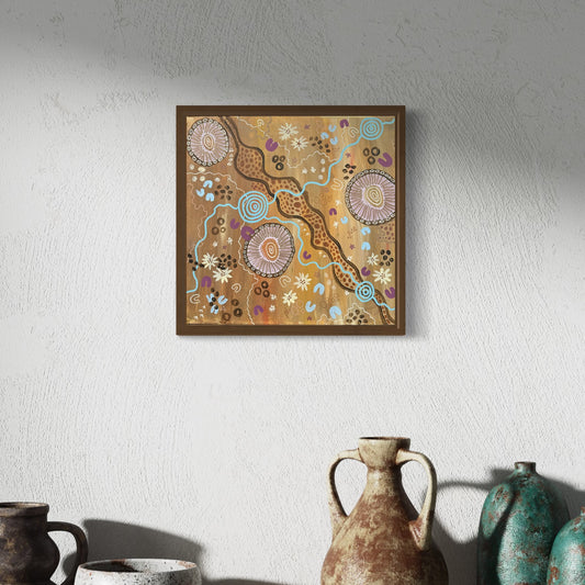 Aboriginal Art | By The River | Original Painting