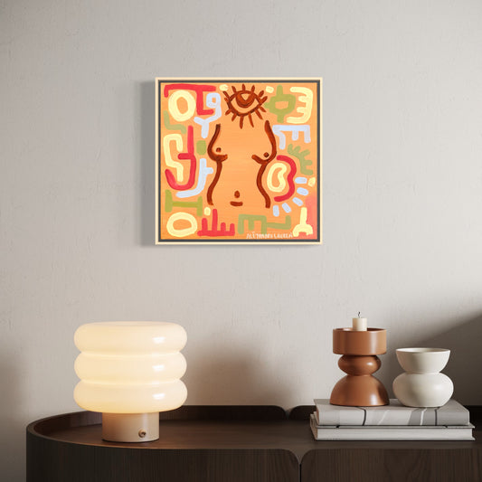 Sentimental Woman | Earth | Original Painting