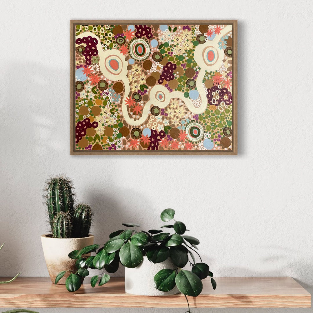 Aboriginal Art | Marrumbang 50 x 40| Original Painting