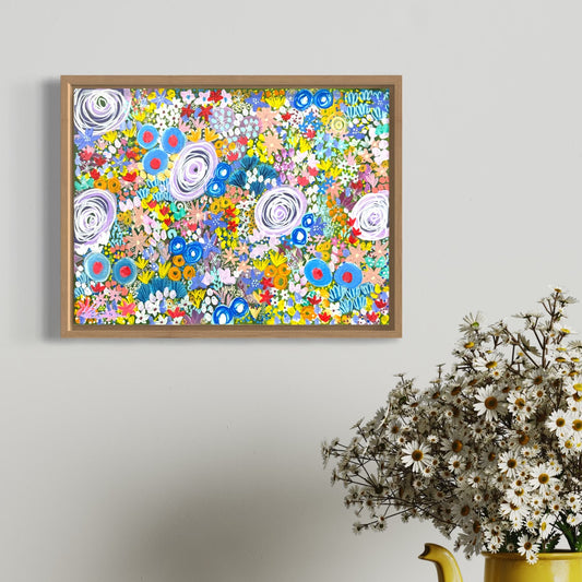 Aboriginal Art | Legacy Blossoms - 40 x 30cm | Original painting