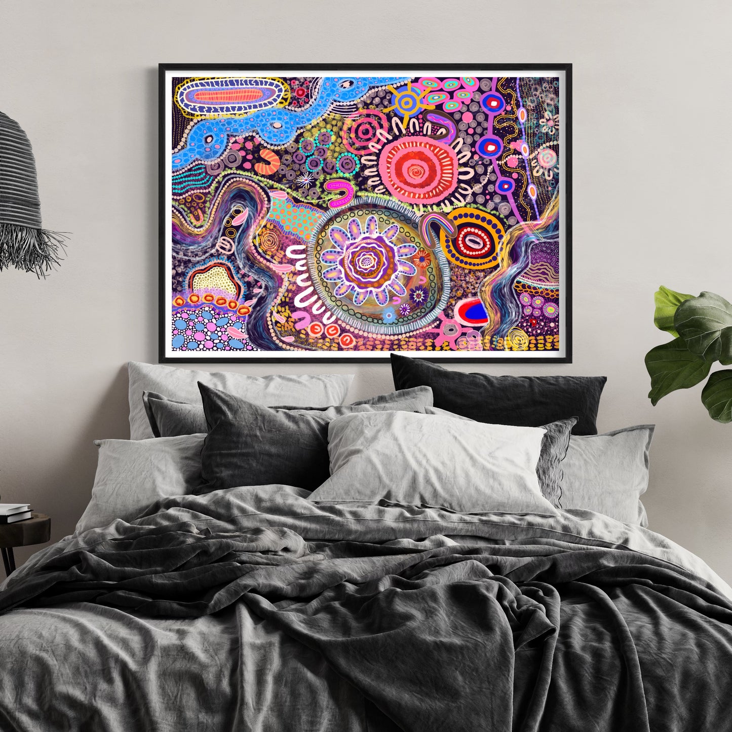 Aboriginal Art | Deep Blue | Limited Release