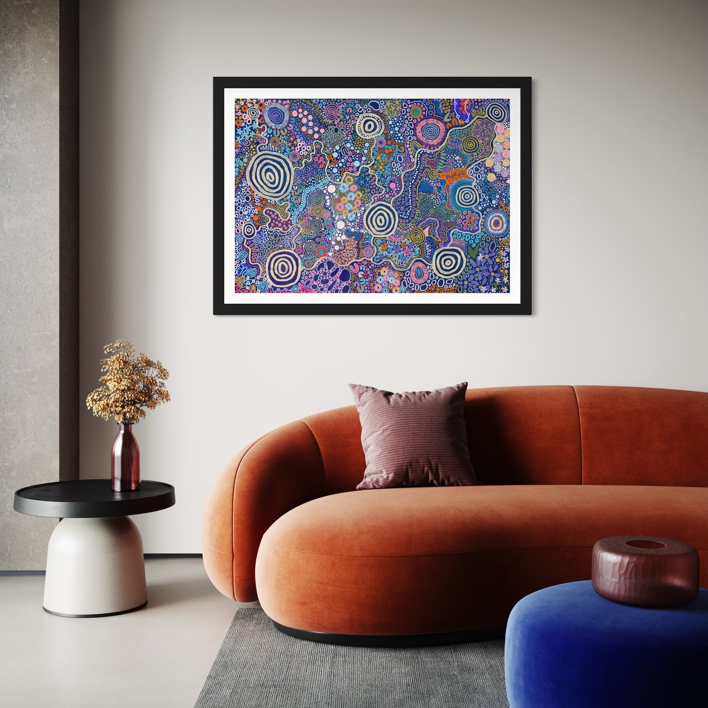 Aboriginal Art | Together We Thrive: A Tapestry of Unity | Art Print