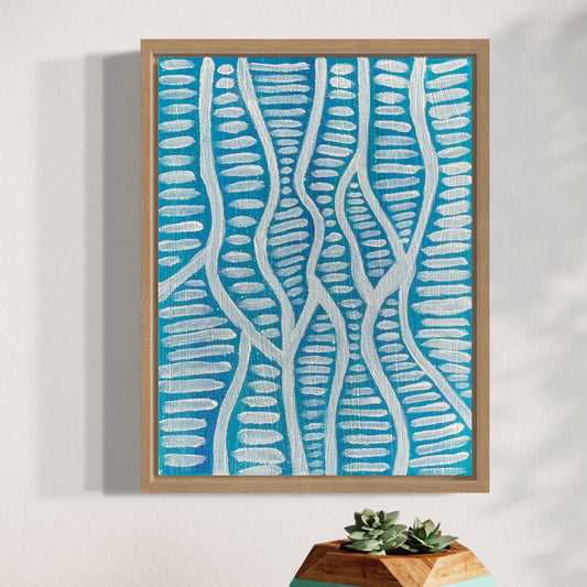 Aboriginal Art | Rushing Water | One-of-a-Kind Original Painting