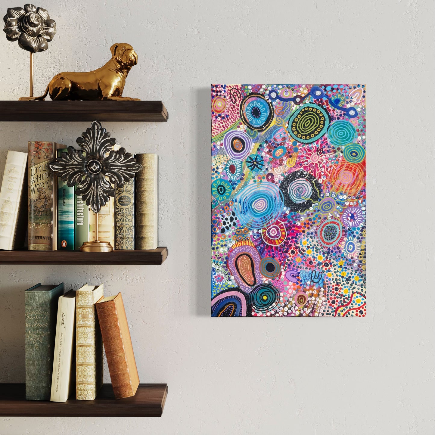 Aboriginal Art | Feminine Spirit | One-of-a-Kind Original Painting