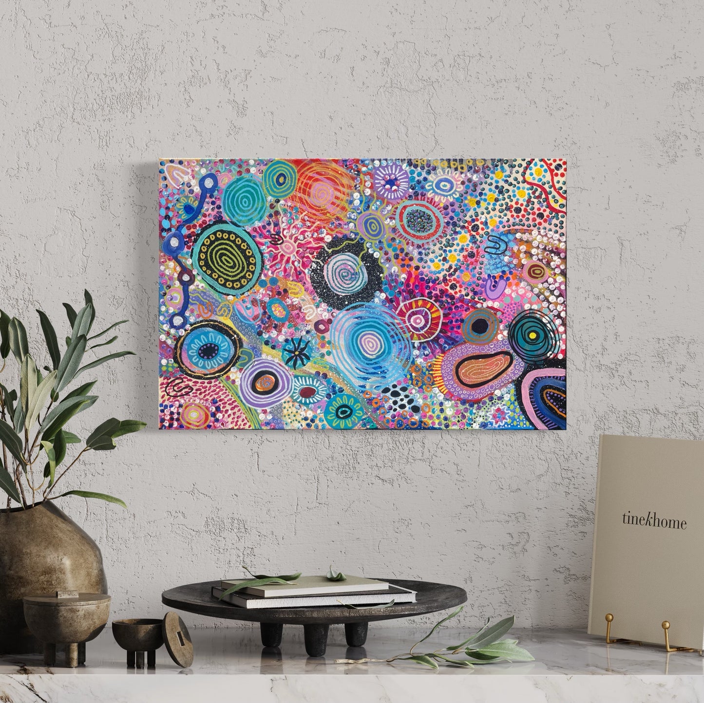 Aboriginal Art | Feminine Spirit | One-of-a-Kind Original Painting