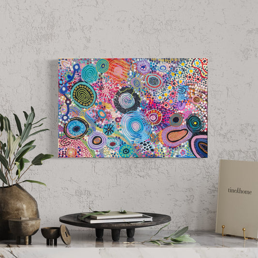 Aboriginal Art | Feminine Spirit | One-of-a-Kind Original Painting