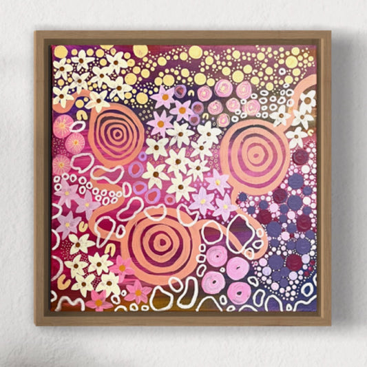 Aboriginal Art | Sisterhood | One-of-a-kind Original Painting