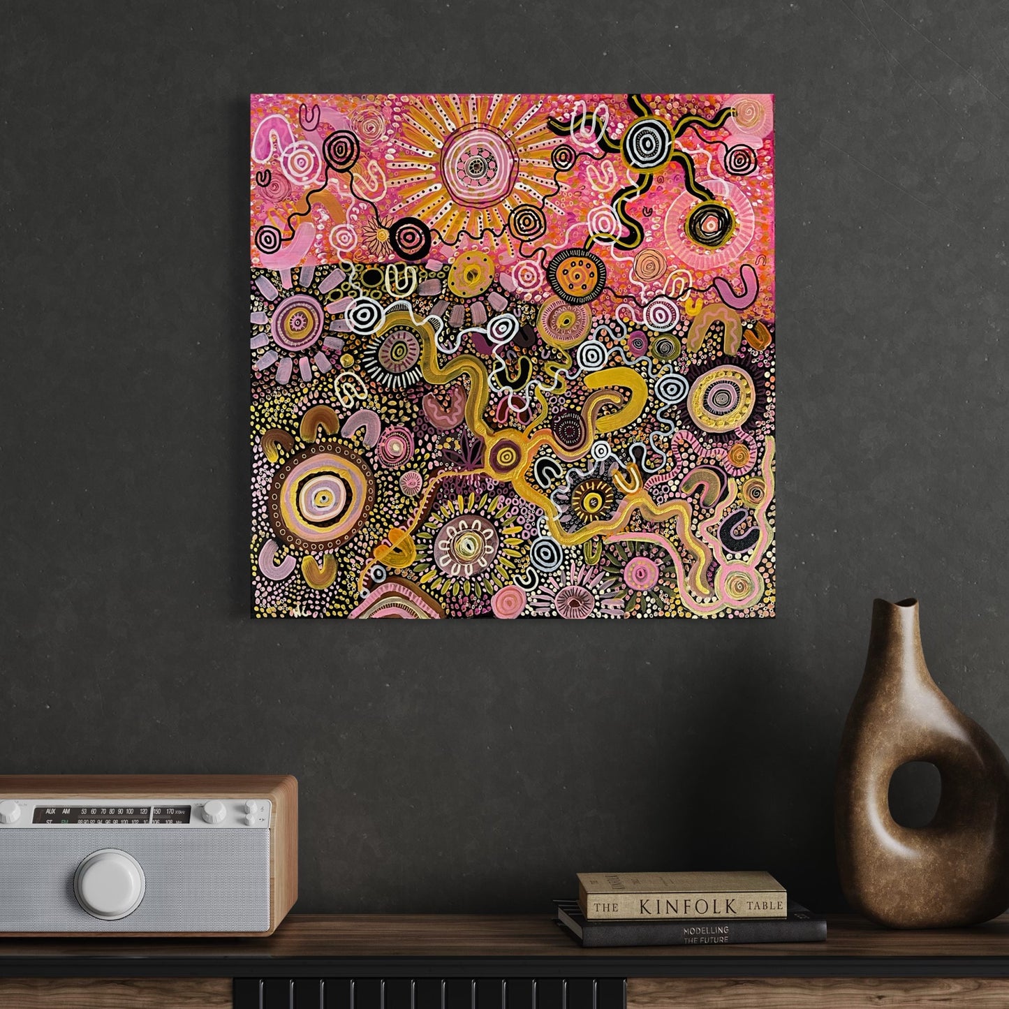 Aboriginal Art | Escaping Shadows | Original Painting